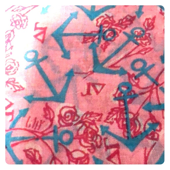 Lilly Pulitzer Accessories - Lily Pulitzer Delta Gamma Scarf